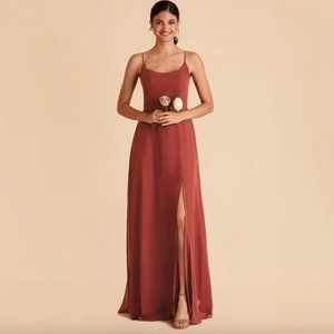 Birdy Grey Amy Dress Chiffon Spice SZ XS